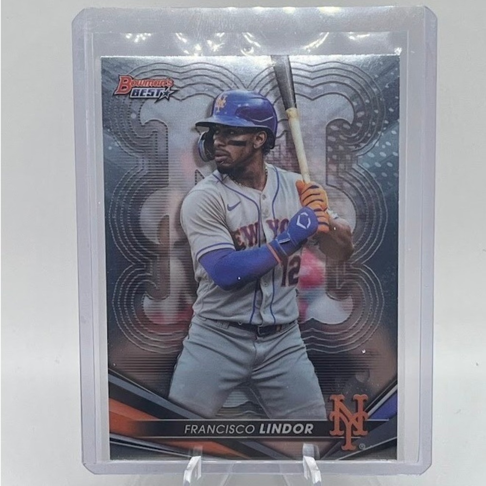 Francisco Lindor 2022 Bowman's Best 9‎ MLB New York Mets